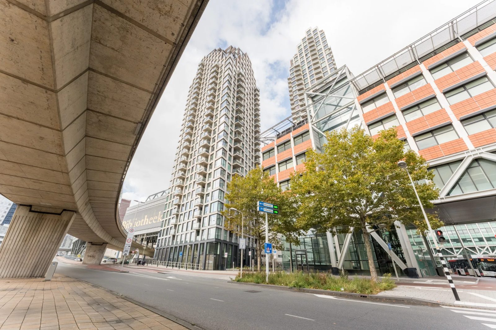 Appartement aan de Maria Stuartplein in Den Haag in Den Haag